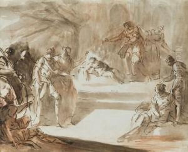 Scene De L'histoire Ancienne - view 1
