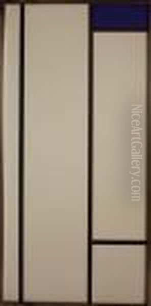 Composition In White And Blue - view 1