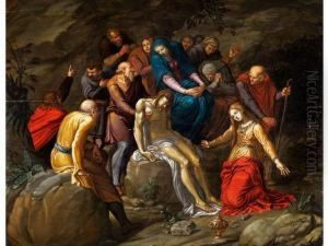 Grablegung Christi by Giovanni Moneri