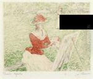 Blanche Hoschede by Claude Oscar Monet