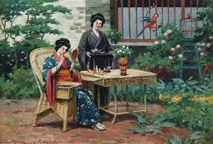 Dans Le Jardin A Tokyo