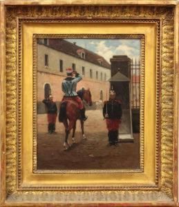Les Gardes by Jules Monge