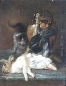 Apres La Chasse by Charles Monginot