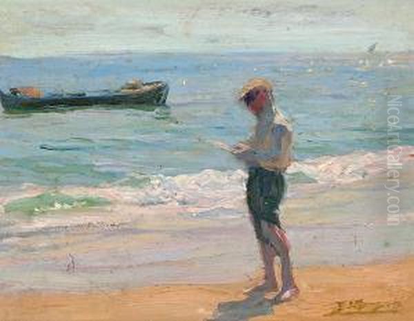 Joven En La Orilla Del Mar - view 1