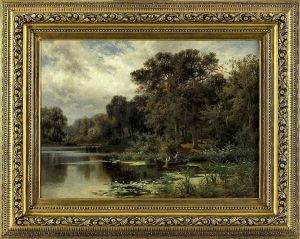 "im Waldsee".originaltitel by Julius Monien