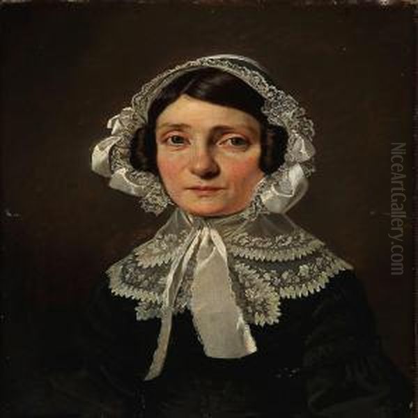 Portrait Of Mrs. Eckegreen - view 1