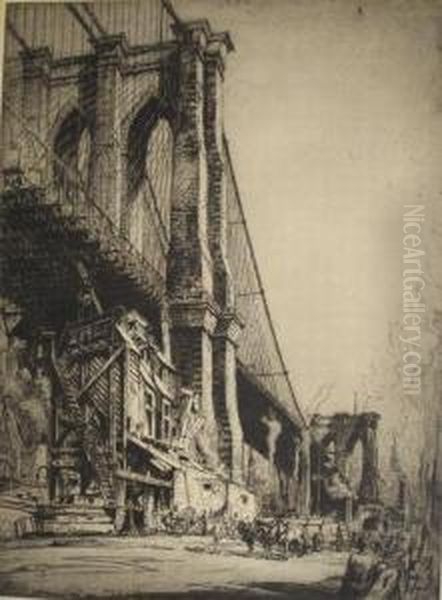 The Brooklyn Bridge - view 1