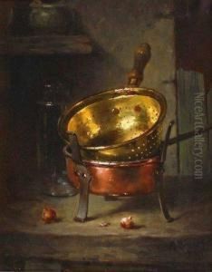 Nature Morte Aux Cuivres by Maurice Louis Monnot