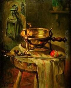 Nature Morte Au Cuivre by Maurice Louis Monnot