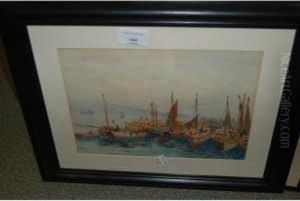Watercolour by Monogramme: F.M.