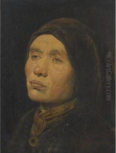 Portrait Of An Elderly Woman, Looking Left Portrait Of An Elderly Woman, Looking Left