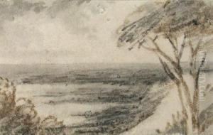 Landscape Brown by Thomas Monro