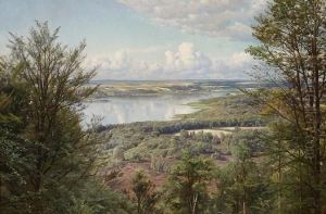 A View From Hans Christian Andersen's Bank, Himmelbjergit, Denmark