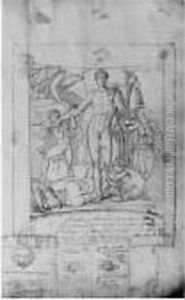 Un Album Contenant Quatre Vingt Neuf Feuillets Et Six Feuilles
Volantes D'apres L'antique by Elie Honore Montagny