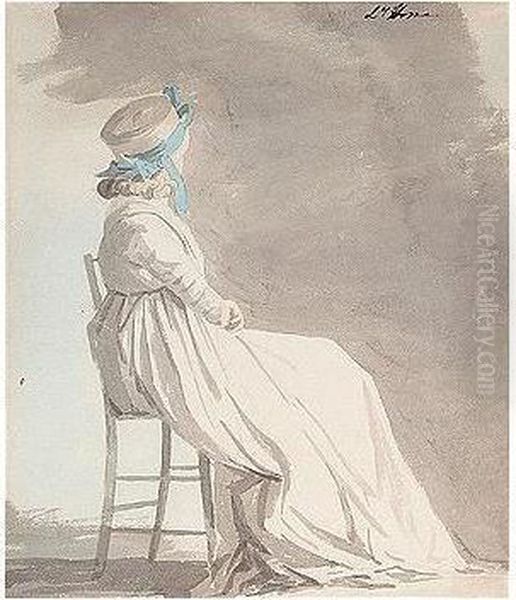 Portrait Of Lady Hone; Portrait Of Miss Murray, Two - view 1