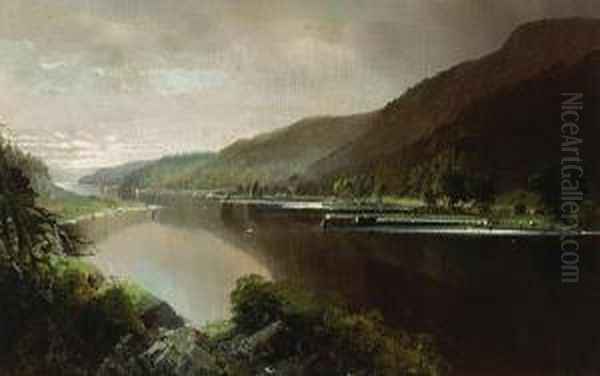 Towards Evening On The Napa River, Napa Valley, California - view 1