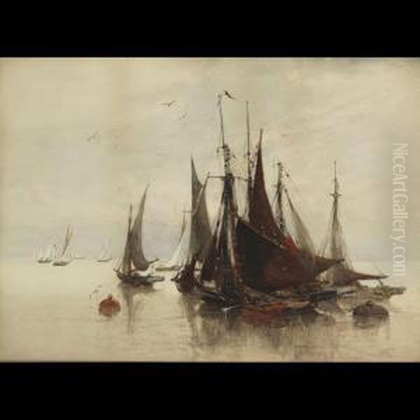 Fishing Boats At Moor - view 1