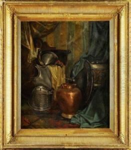Nature Morte Al'armure by Hilda Montalba