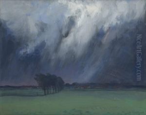 Arbres Dans Le Vent by Constant Montald