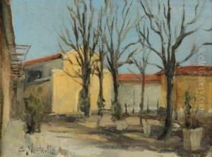 Piazza Del Popolo by Evasio Montanella