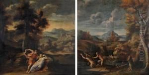 Achille E Pentesilea by Pietro Montanini