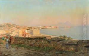 Veduta Di Napoli by Edoardo Monteforte