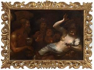 La Bellezza Tenta Di Scacciare Il Tempo by Francesco Montelaticci, Cecco Bravo
