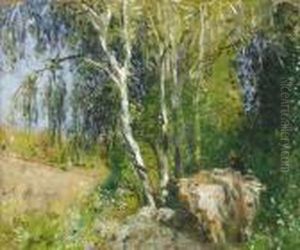 Le Berger (the Shepherd) by Pierre Eugene Montezin