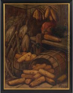 Still Life With Corn by Alfred Montgomery