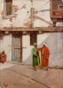 Conversation Orientale by Charles Montlevault