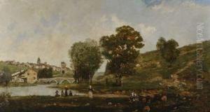 Paysage Du Lyonnais by Charles Montlevault