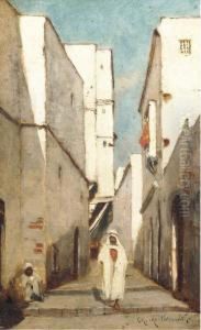 Rue D'alger Animee by Charles Montlevault
