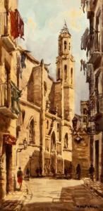 "santa Maria Del Mar, Barcelona" by Eduardo Pascual Monturiol