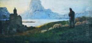 Paisaje by Eduardo Pascual Monturiol