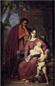 La Sainte Famille by Raymond Auguste Quinsac Monvoisin