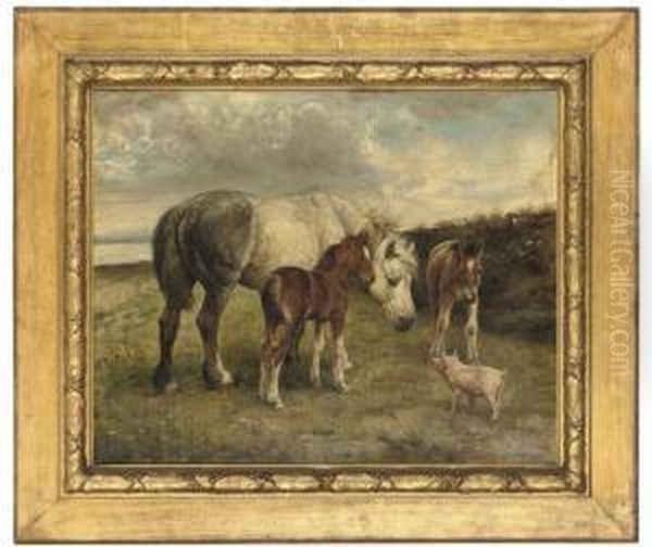 A Farmyard Conversation - view 1