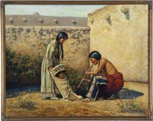 Their First-born by Carl Moon