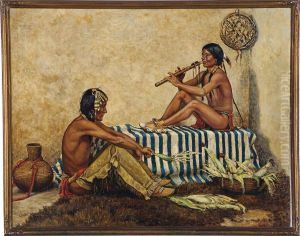 The Corn Song by Carl Moon
