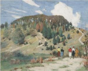 The South Downs by Henry George Moon