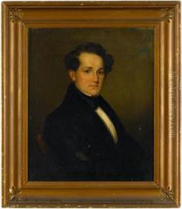 Portrait Of William Davis by Samuel Moon