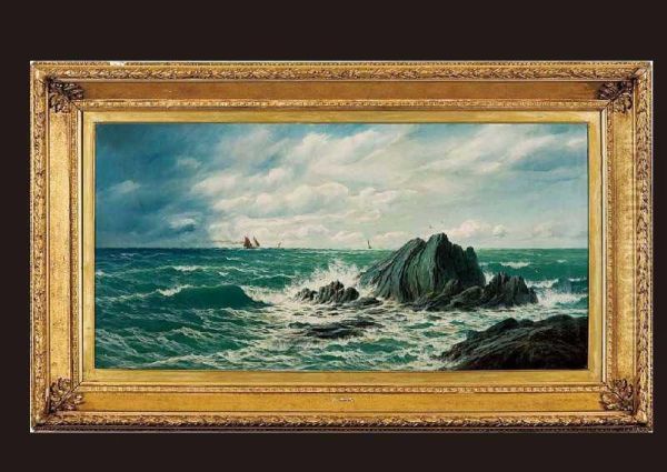 High Tide Near Tenby - view 1