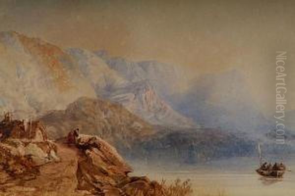A Highland Lake Landscape - view 1