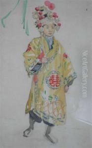Wedding Procession Boy by Eleanor Allen Moore