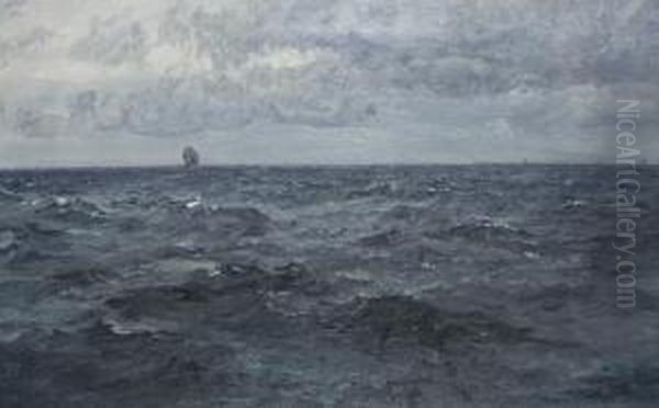 A Grey Day In The Channel - view 1