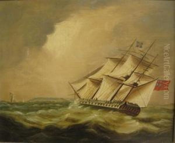 British War Ship - view 1