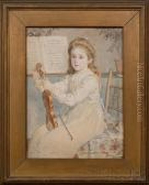 The Young Violinist - view 1