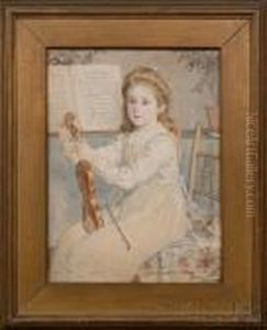 The Young Violinist by John Collingham Moore