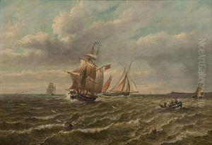 Fishing Vessels At Sea