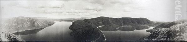 Blue And Green Lakes, Rotorua - view 1