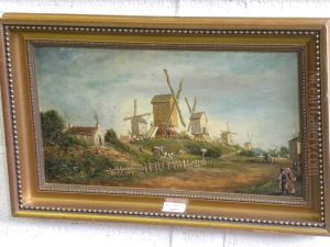 Windmills On The Forest by Thomas Cooper Moore